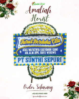 Papan Bunga Duka di Payahe