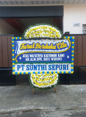 Papan Bunga Duka di Payahe