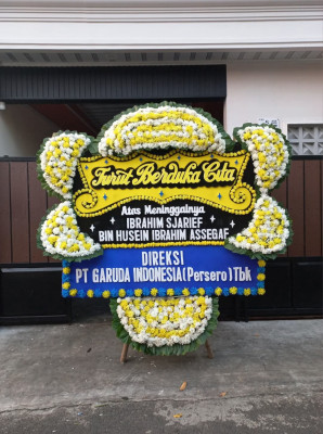 Papan Bunga Duka di Payahe