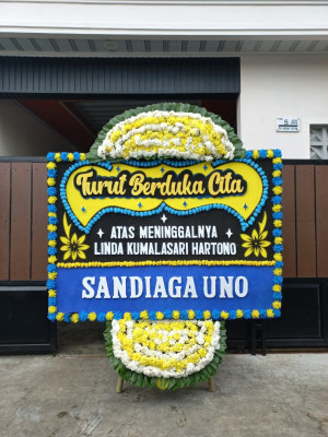 Papan Bunga Duka di Payahe